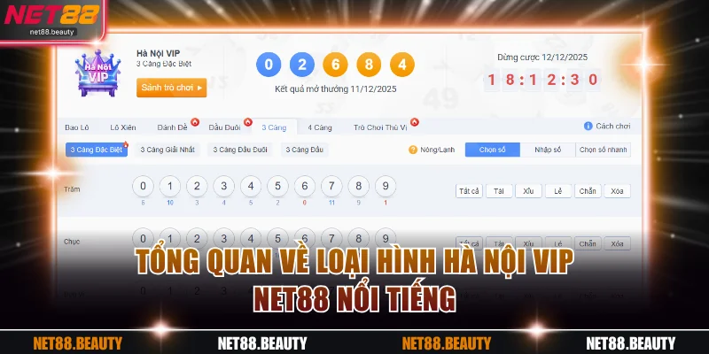 Tổng quan về loại hình Hà Nội Vip NET88 nổi tiếng